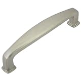 Cosmas 4392SN Satin Nickel Cabinet Hardware Handle Pull - 3-3/4" (96mm) Hole Centers
