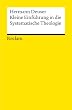 Kleine Einf�hrung in die systematische Theologie