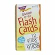 Quality Product By Trend Enterprises - Math Flash Cards Division 0 To 12 3"x5-7/8"