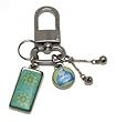 Smiling Buddha Purse Clip Key Chain