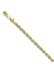 10k Yellow gold Leslies Valu Plus 4.0mm Diamond cut Lightweight Chain