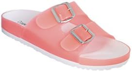 Echo Club House Women's Jelly Slide Sandal Fiery Pink 6