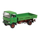 Schuco 450351500 - Mercedes Benz, LP 608, Kipper, Lechner Beton, Limited Edition 1.000 St&uuml;ck, Sammlermodell, 1:43