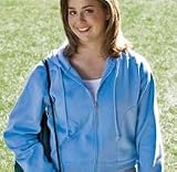 Ladies' Hooded Sweatshirt with Sport Shoulders