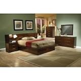 Jessica Eastern King Size Bedroom Furniture Set 1 in Light Cappuccino - Coa ....