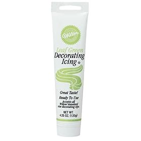Leaf Green Decorating Icing - 4.25 Ounces by Wilton