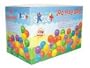150 Large 3.1" Crush-Proof Ball Pit Balls - non-PVC Phthalate Free Plastic in 5 Colors - Guaranteed Crush-Proof or Your Money Back
