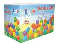 150 Large 3.1" Crush-Proof Ball Pit Balls - non-PVC Phthalate Free Plastic in 5 Colors - Guaranteed Crush-Proof or Your Money Back