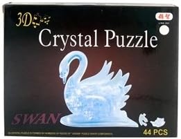 No.9004 3D Crystal Jigsaw Swan Puzzle (Transparent)