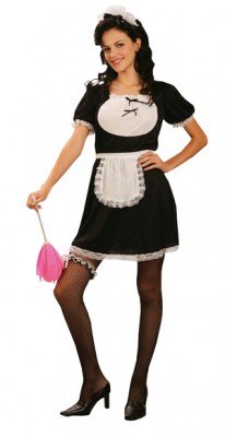Zimmermädchen-Kostüm sexy für Damen