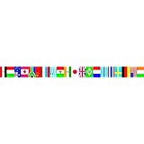 Edupress International Flags Spotlight Border, 3 X 39 ft
