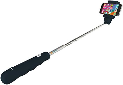 SALE | Huuman ZaZa Selfie Stick Monopod Pole with Bluetooth Remote Shutter Button | Fits Most Smart Phones and Cameras | BEST Electronic Travel, Photo Accessories | Case Included