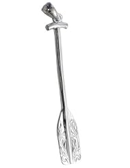 925 Silver Hawaiian Jewelry Full Long Paddle Pendant