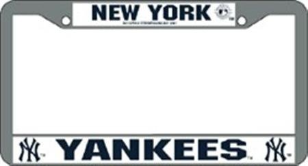NIB New York Yankees MLB Car License Plate Frame