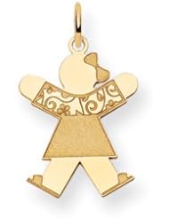 Genuine IceCarats Designer Jewelry Gift 14K Kid Charm