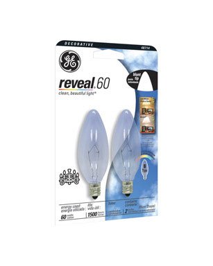 new year GE Lighting 48714 60 Watt RevealB000BP7VRE