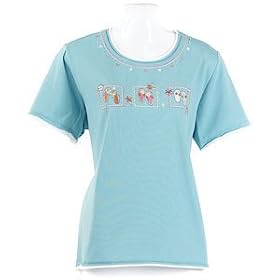 Buy Alfred Dunner Wish You Were Here Flip Flop Top by Alfred Dunner
