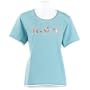 Alfred Dunner Wish You Were Here Flip Flop Top Ocean 1X