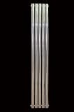 420 x 1800 Bala Designer Radiator - Chrome / Vertical Radiator