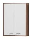 FMD 901-004 H&auml;ngeschrank Madrid 4 B/H/T ca. 52,5 x 72 x 19 cm zwetschge/wei&szlig;