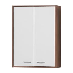 FMD 901-004 H�ngeschrank Madrid 4 B/H/T ca. 52,5 x 72 x 19 cm zwetschge/wei�