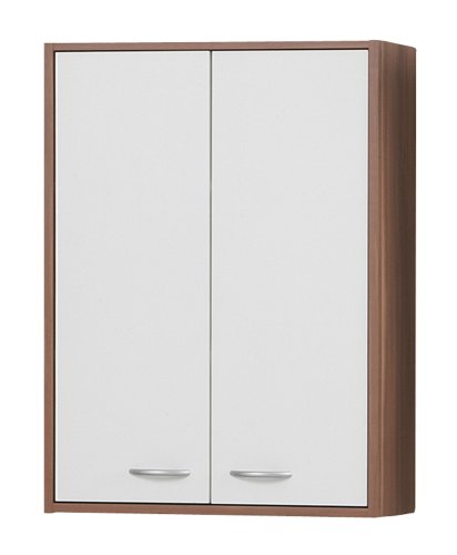 SB-Design 901-004 Hängeschrank Madrid 4 B/H/T ca. 52,5 x 72 x 19 cm zwetschge/weiß