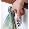 Stainless Steel Tea Towels Hooks (2)