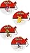 Toys : Set of 4 Pokemon Slider Puzzle Keychains