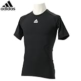 adidas(アディダス) テックフィット ENTRY S/S Tシャツ ブラック S126401