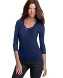 August Silk Lace-Inset Top by August Silk