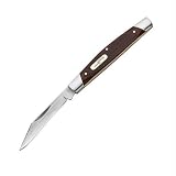 379 Solo, Woodgrain Handle, 1 Blade by Buck