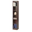 CARB Complaint Wood 6-Shelf Baby Bookcase CARB Complaint Wood 6-Shelf Baby Bookcase
