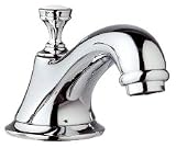 Grohe 20 800 00E Seabury WaterCare Wideset Lavatory Faucet, StarLight Chrome (Handles Not Included)