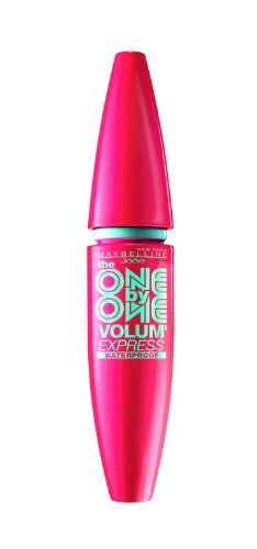 Maybelline Jade By-One Volum' Express Waterproof Mascara, Glamour Black, 9 ml