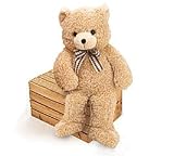 Soft And Cuddly Curly Hair 28" Teddy Bear Adorable Toy