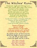 Witches' Rune Poster