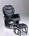 Leather Glider/ Recliner with Ottoman