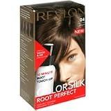 Revlon ColorSilk Root Perfect 10 Minute Root Touch-Up HairColor, Medium Brown # 04