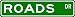 ROADS Street Sign ~ Personalized Family Lastname Novelty Sign ~ Gameroom, Basement, Garage Sign ** Aluminum 4 x 18
