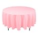 90 Inch Round Polyester Tablecloth