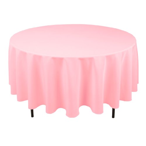 90 Inch Round Polyester Tablecloth