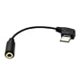 Adattatore audio per l'auricolare 3.5mm per Samsung SGH-ZV60, SGH-Z630, SGH-Z560, SGH-Z370 ecc.