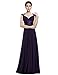 Ever Pretty Chiffon Sexy V-neck Ruched Empire Line Evening Dress 09672