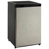 Compact Refrigerators:Avanti RM4589SS2 20 1/4 4.5 cu. ft. Compact Refrigerator