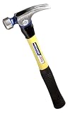 Vaughan CF25FG 24 Oz Framing Hammer Straight Fiberglass Handle
