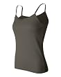 Ladies' 1X1 Rib Spaghetti Strap Tank Top Ladies' 1X1 Rib Spaghetti Strap Tank Top