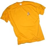 Star Trek USS Enterprise Officer Captain James T Kirk Uniform T-Shirt