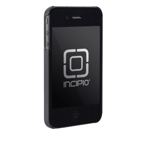Incipio iPhone 4/4S feather Ultralight Hard Shell Case - 1 Pack - Carrying Case - Retail Packaging - Pearl Metallic Gray