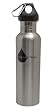 Stainless Steel Sports Water Bottles Wide Mouth by AquaSteel Food Grade 27 oz SILVER - Single