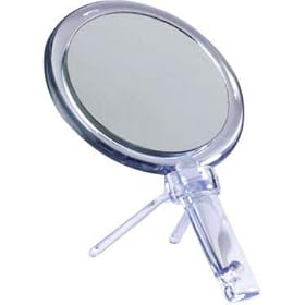  Zadro Acrylic Hand Mirror with 1X - 7X Magnification, Acrylic Finish